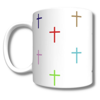Colourful Cross Mug