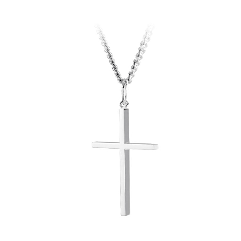 Silver Cross Necklace