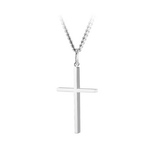 Silver Cross Necklace