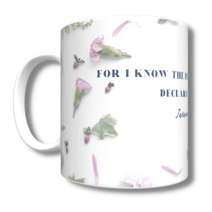 For I Know the Plans Mug