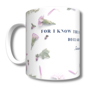 For I Know the Plans Mug