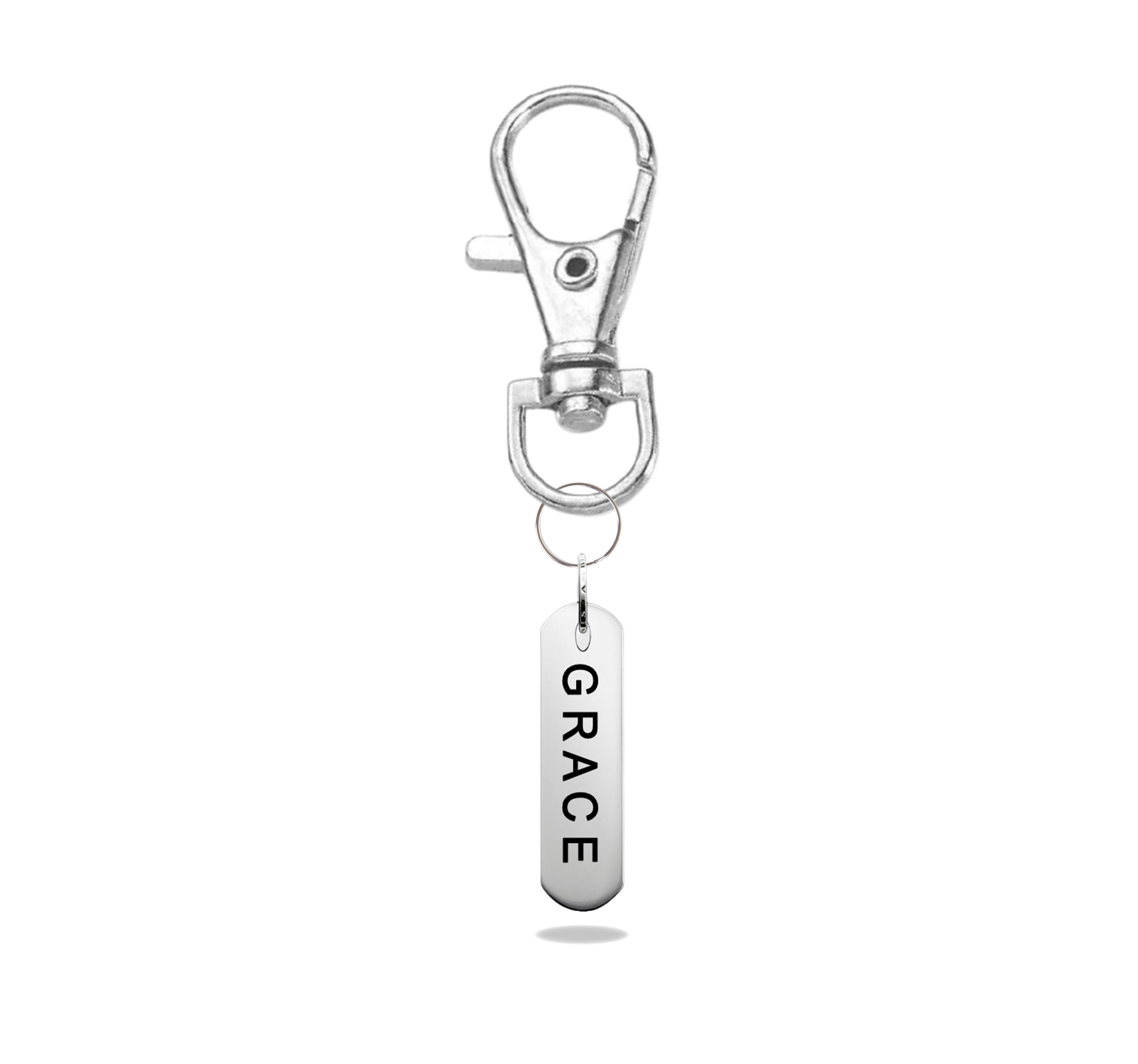 Grace Tag Keyring