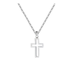 Load image into Gallery viewer, Hollow Cross Necklace
