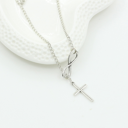 Infinite Cross Necklace