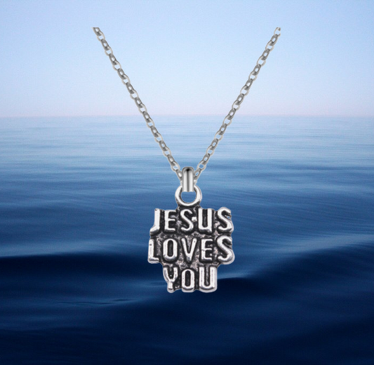 Jesus loves You Necklace