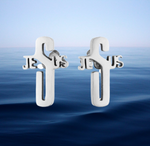 Load image into Gallery viewer, Jesus&#39;s Love Stud Earrings
