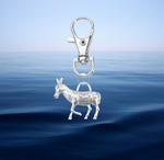 Load image into Gallery viewer, Little Donkey Keyring
