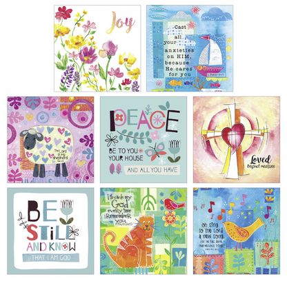 Christian themed Greeting Card Notelet (Choice of design)