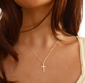 Silver Cross Necklace