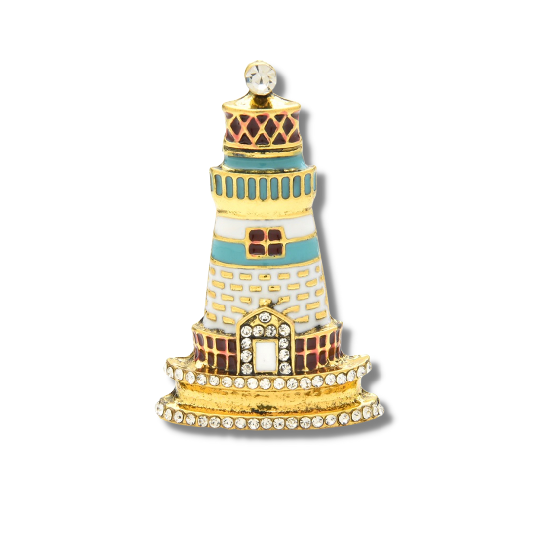 Lighthouse Brooch