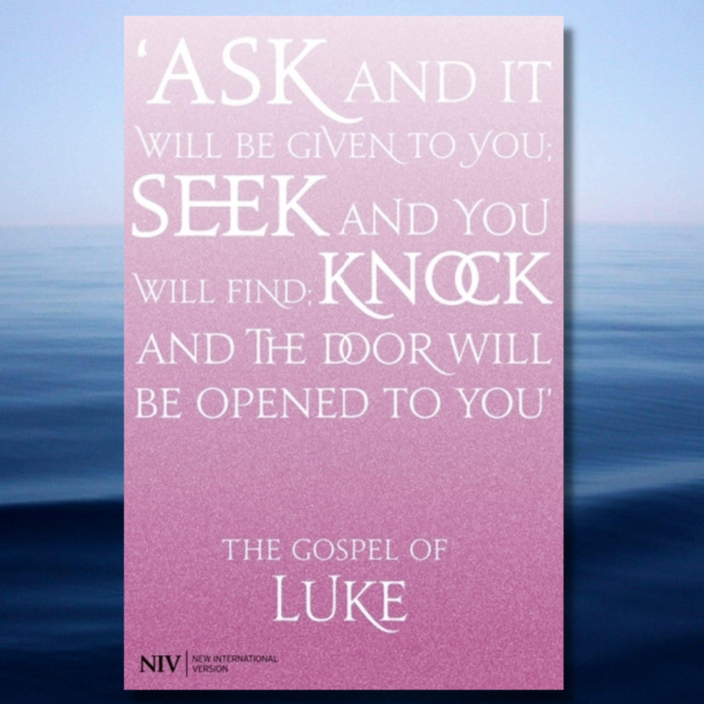 The Gospel of Luke (NIV)
