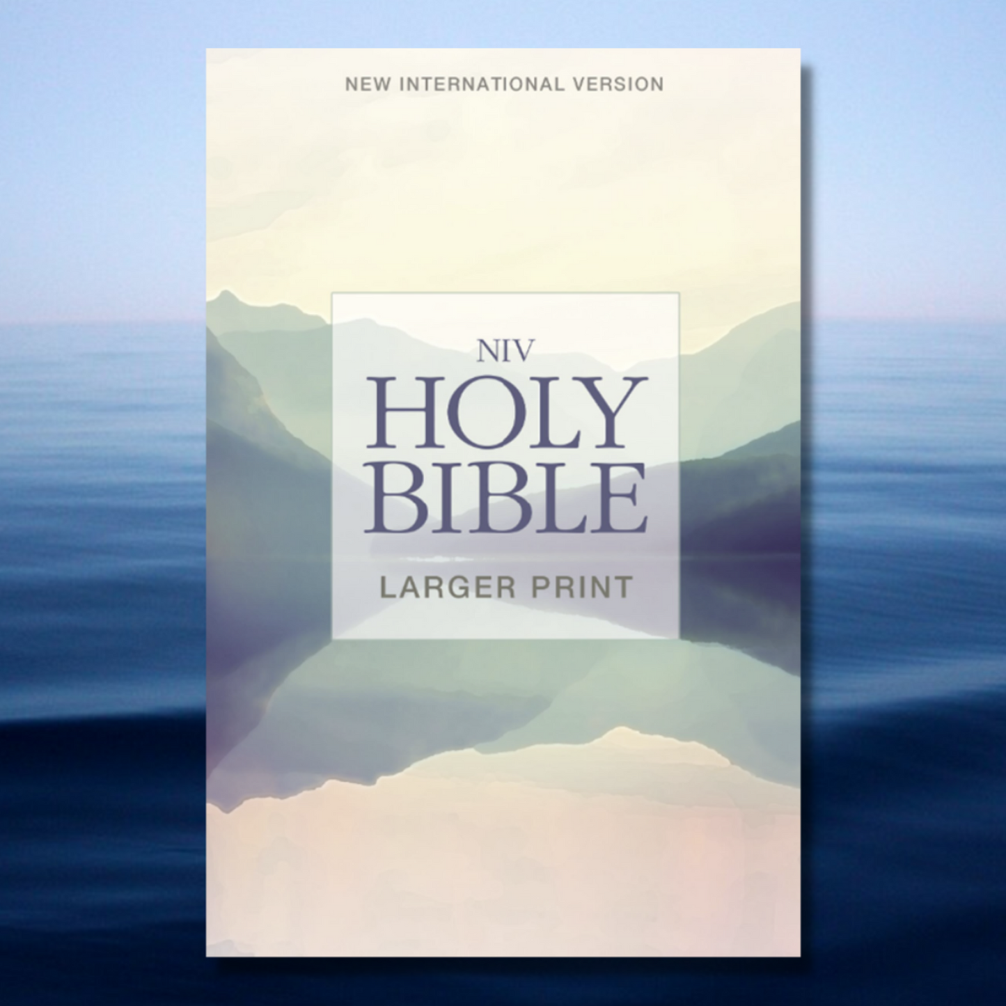 Large print NIV Holy Bible