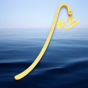 Rod & Staff Bible Bookmark (Golden Dove of Peace)