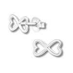 Load image into Gallery viewer, Sterling Silver Entwined Earrings
