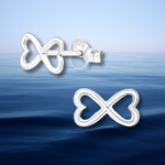 Load image into Gallery viewer, Sterling Silver Entwined Earrings
