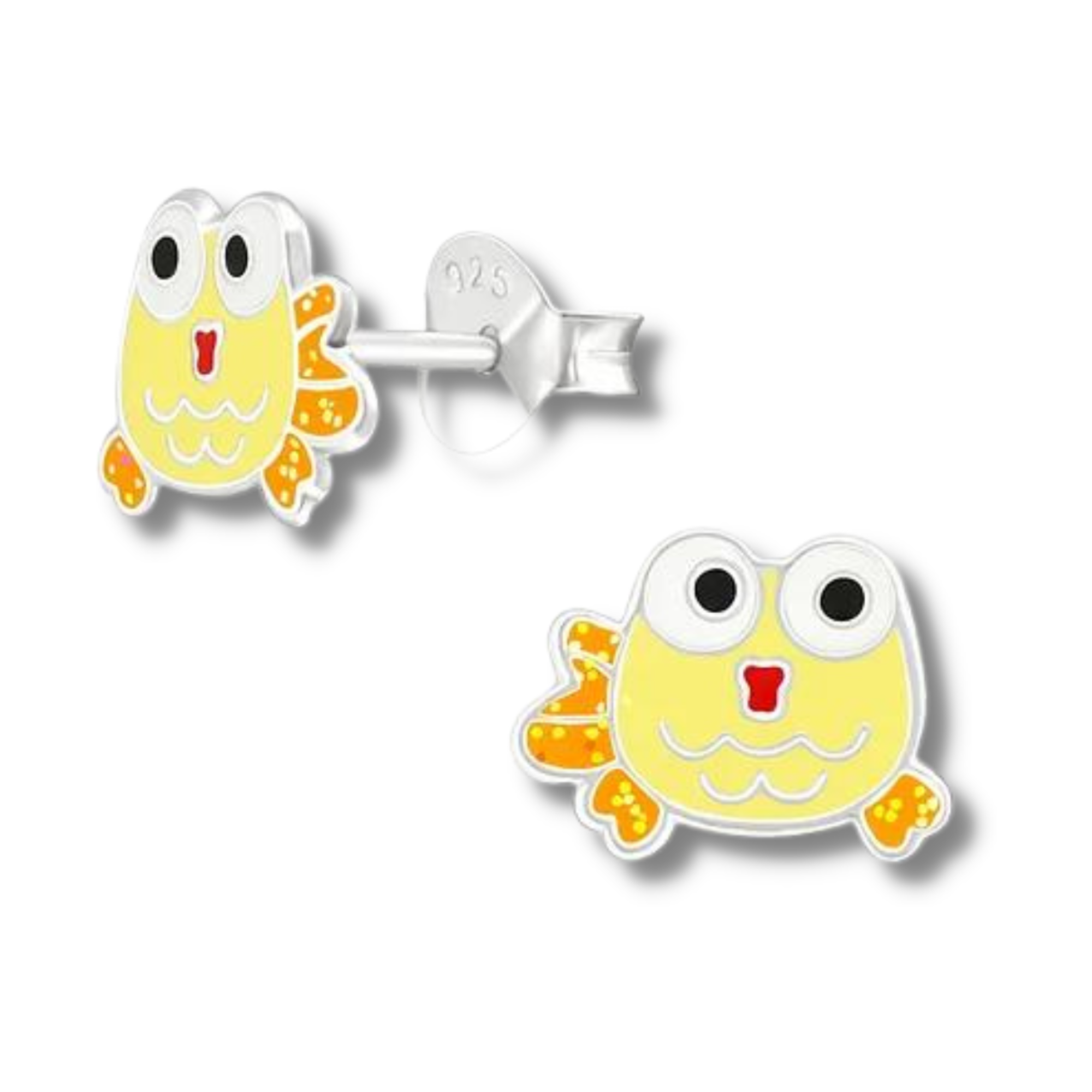Sterling Silver Little Fish Earrings