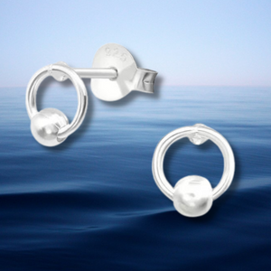 Sterling Silver For Eternity Earrings