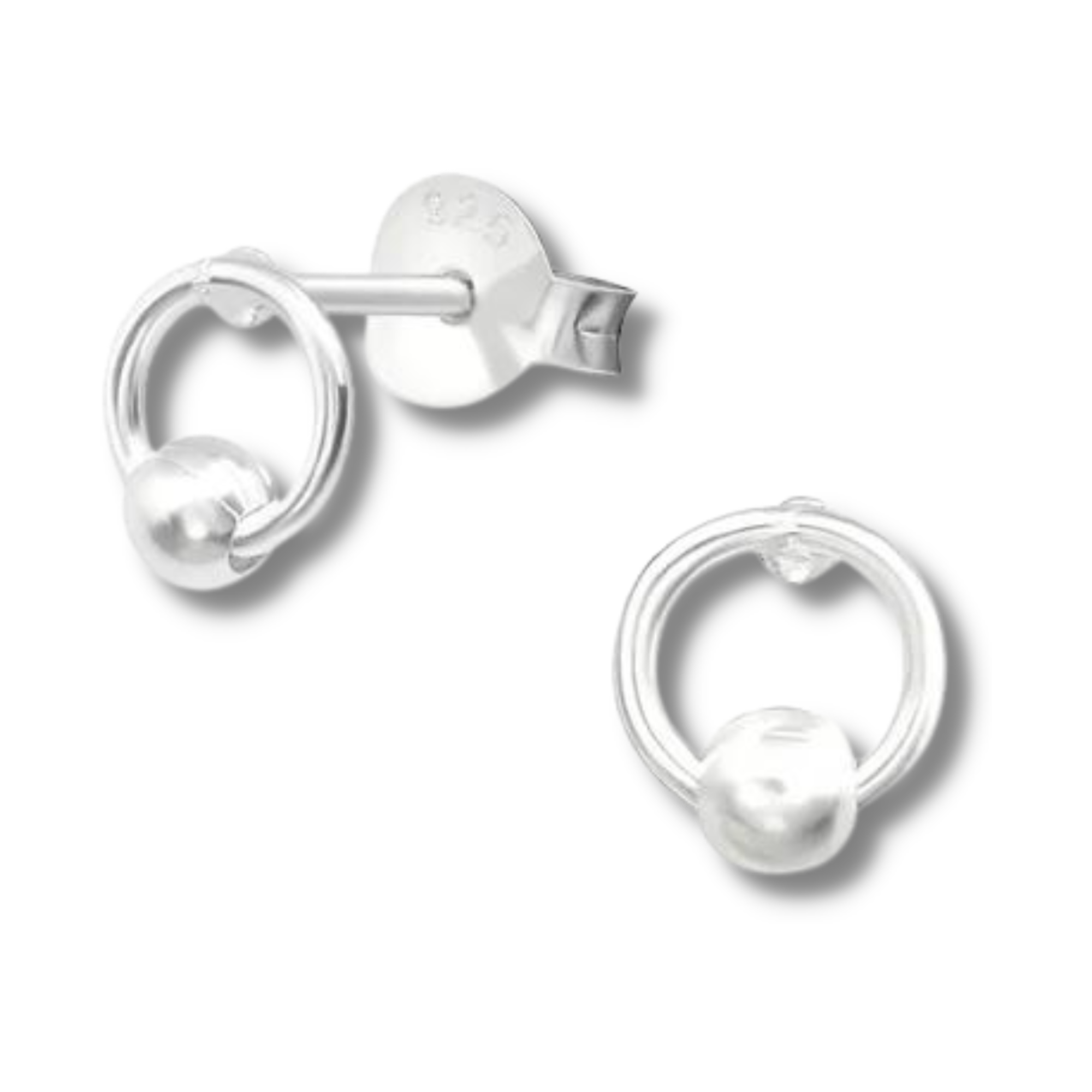 Sterling Silver For Eternity Earrings