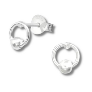 Sterling Silver For Eternity Earrings