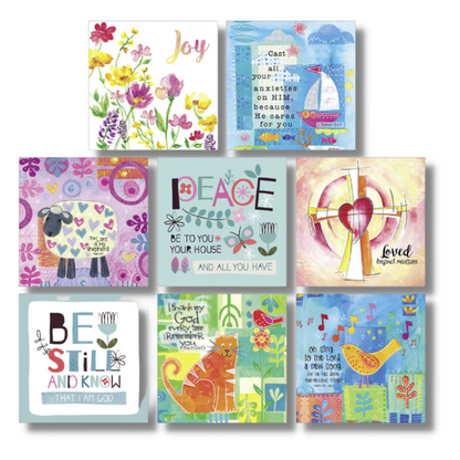 Christian themed Greeting Card Notelet (Choice of design)