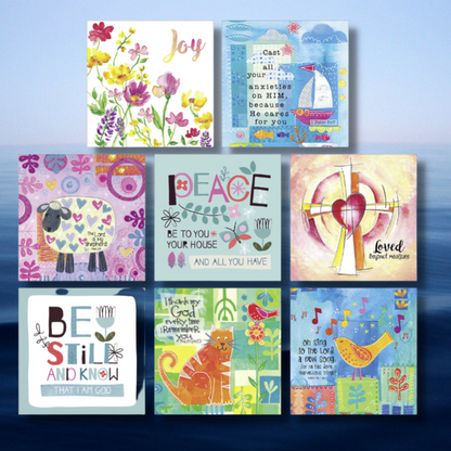 Christian themed Greeting Card Notelet (Choice of design)