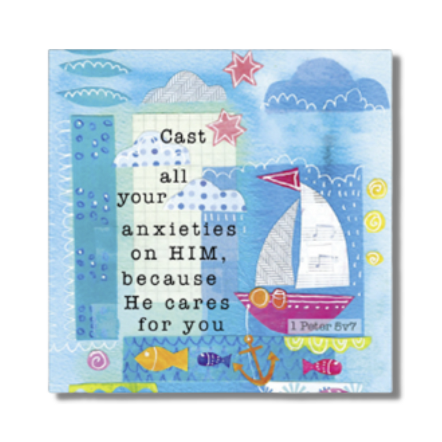 Christian themed Greeting Card Notelet (Choice of design)