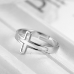 Load image into Gallery viewer, Hollow Cross Ring
