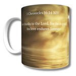 Load image into Gallery viewer, Give Thanks to the Lord Mug
