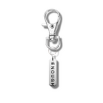 Load image into Gallery viewer, Enough Tag Keyring
