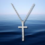 Load image into Gallery viewer, Faith and Believe Cross Necklace
