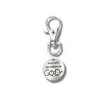 Load image into Gallery viewer, Plug into God Keyring
