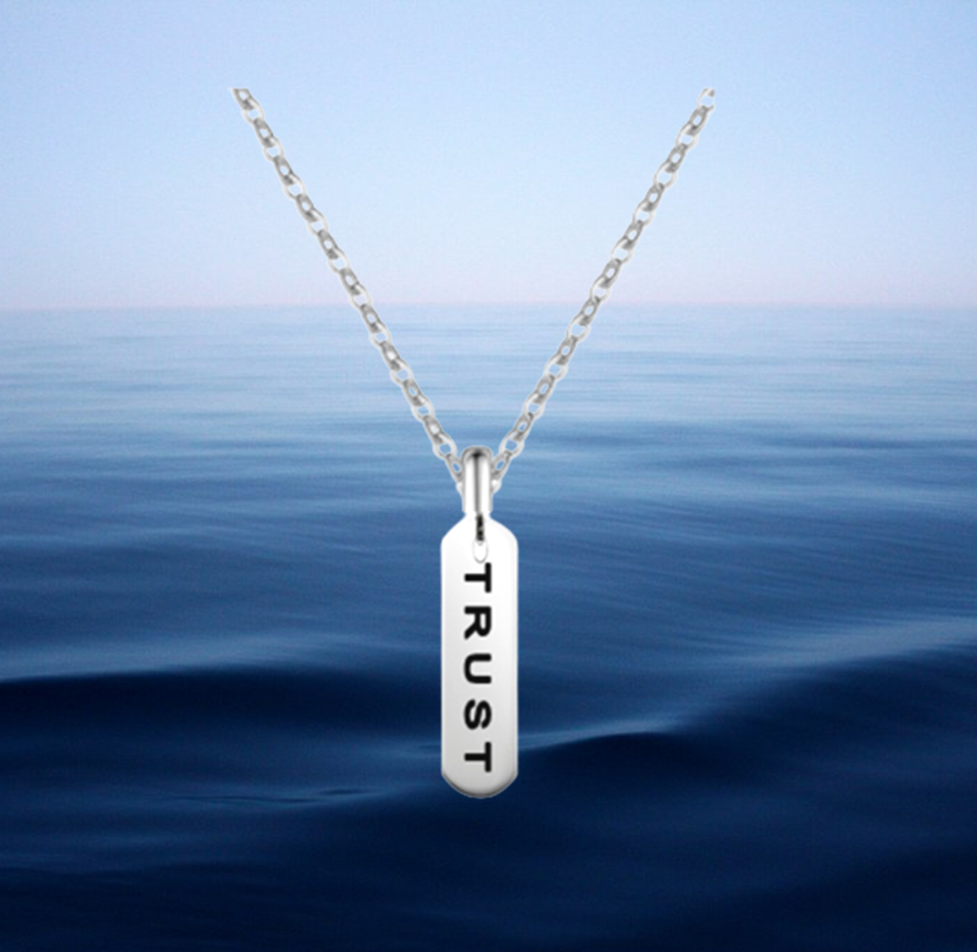 Trust Tag Necklace