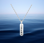 Load image into Gallery viewer, Trust Tag Necklace
