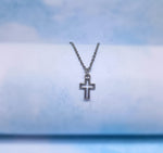 Load image into Gallery viewer, Hollow Cross Necklace
