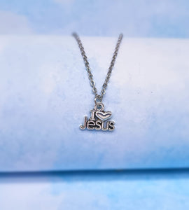 I love jesus necklace outlet