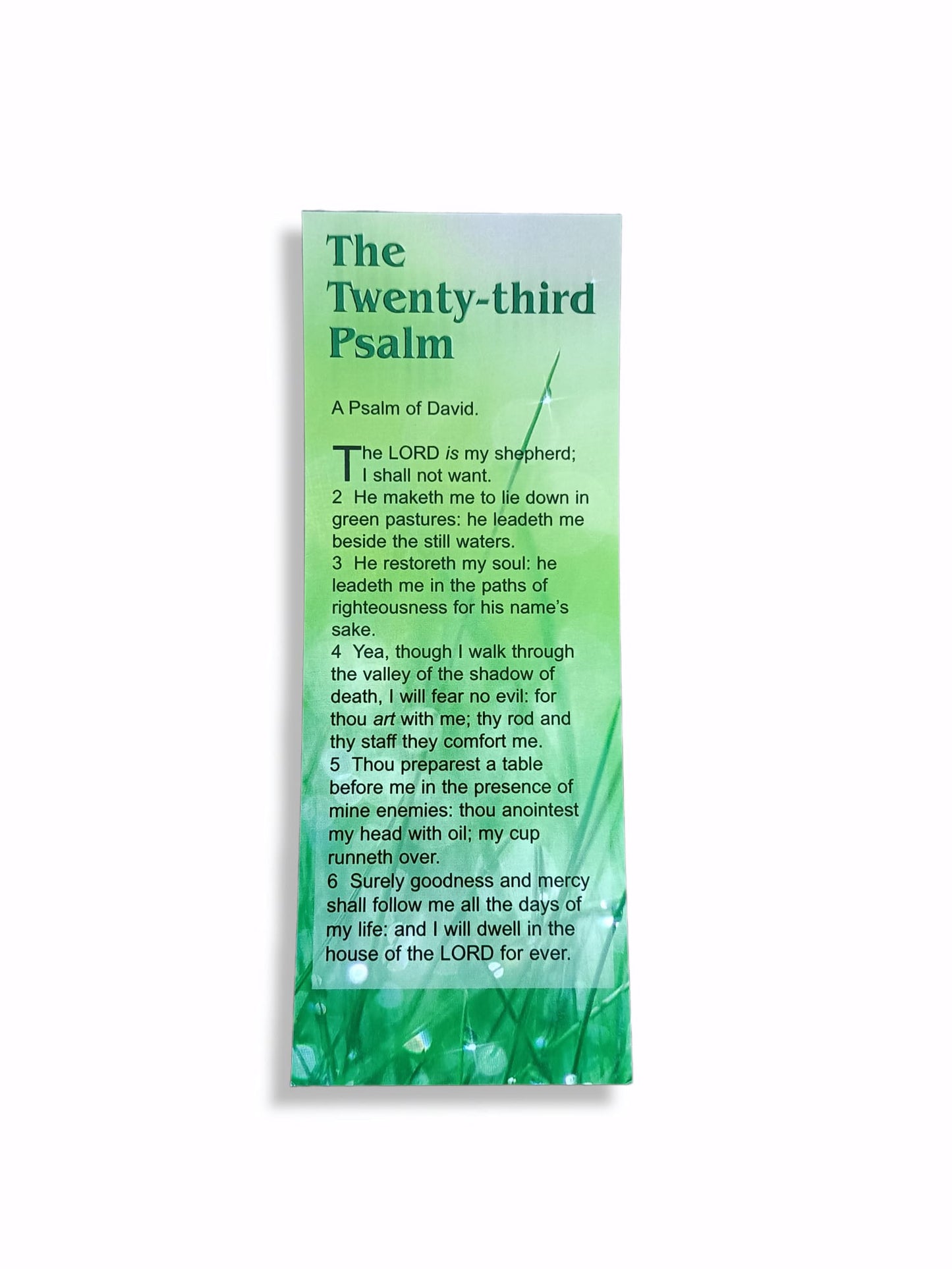 Christian themed Bookmark (Choice of design)