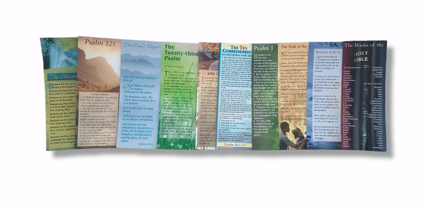 Christian themed Bookmark (Choice of design)