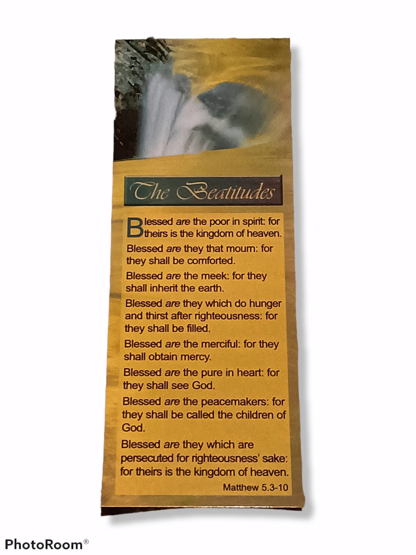 Christian themed Bookmark (Choice of design)