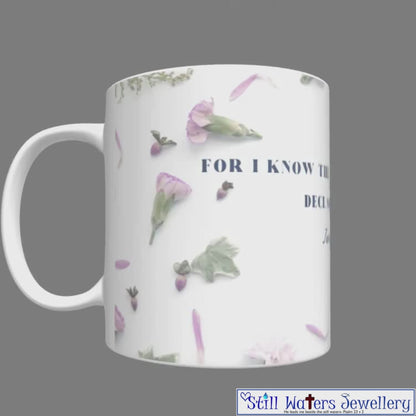 For I Know the Plans Mug