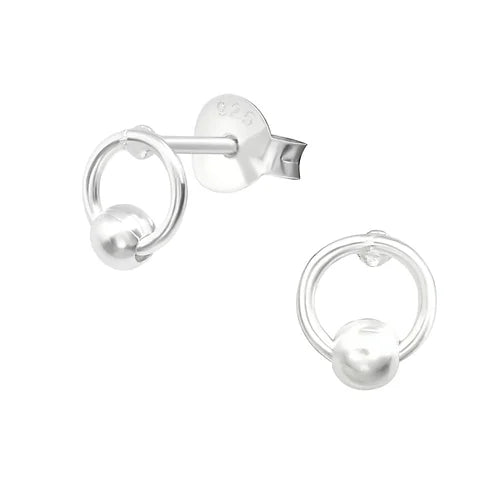 Sterling Silver For Eternity Earrings