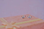 Load image into Gallery viewer, Sterling Silver Crowned with Honour Earrings
