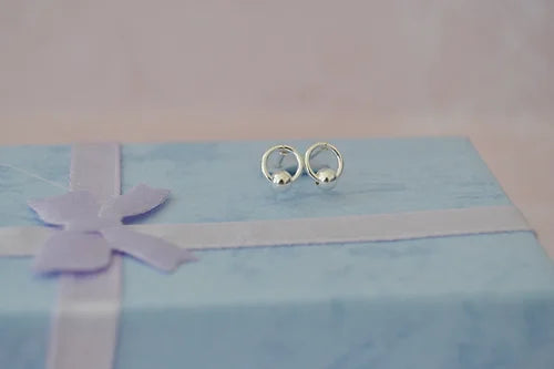 Sterling Silver For Eternity Earrings