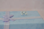 Load image into Gallery viewer, Sterling Silver For Eternity Earrings
