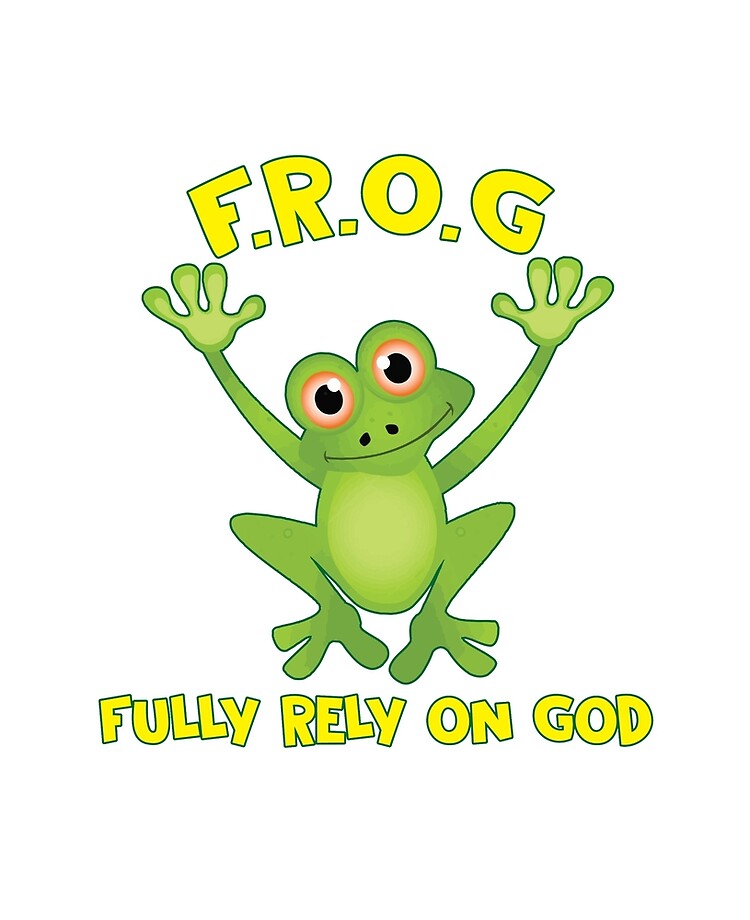 Fully Rely on God - Frog Necklace