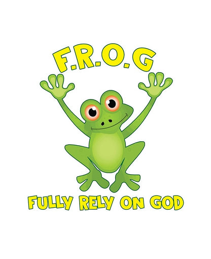 Fully Rely on God - Frog Necklace
